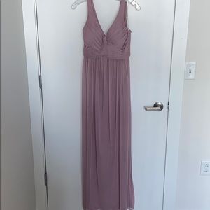 Quartz floor-length gown